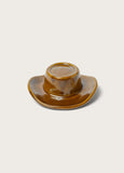 CERAMIC HAT HASHTRAY