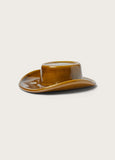 CERAMIC HAT HASHTRAY