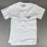 "THERE'S NO MONEY IN BOOKS" LOGO WHITE SHORT SLEEVE