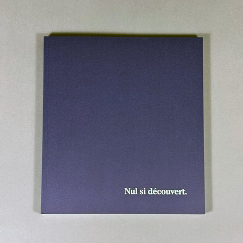 NUL SI DÉCOUVERT