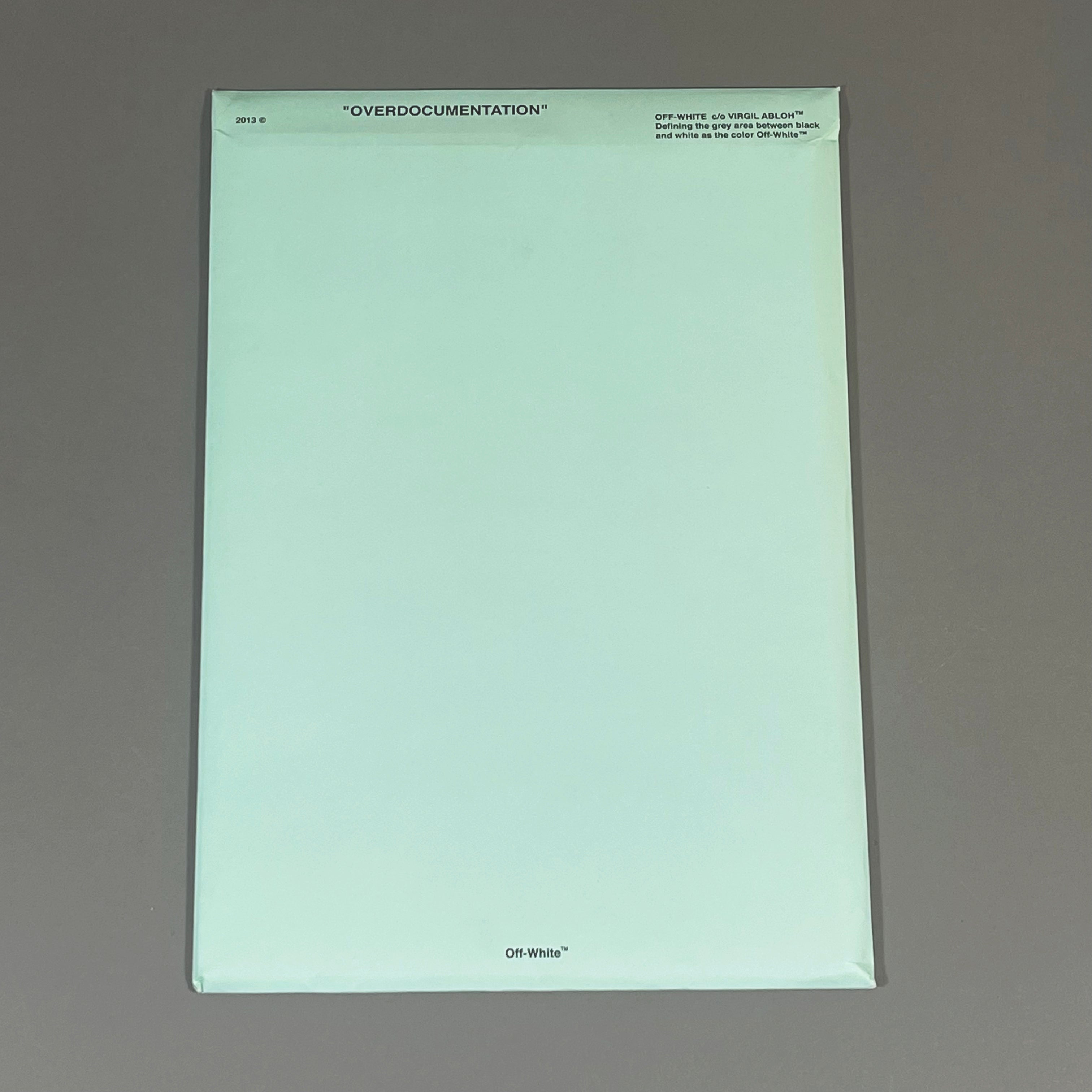 OVERDOCUMENTATION - FW17