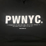 PWNYC BLACK HOODIE