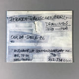 DRAWINGS 1958 – 1968