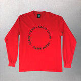 SILENT SOUND RED LONG SLEEVE