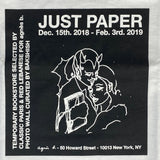 JUST PAPER & AGNÈS B. SHORT SLEEVE TEE SHIRT