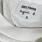 JUST PAPER & AGNÈS B. SHORT SLEEVE TEE SHIRT
