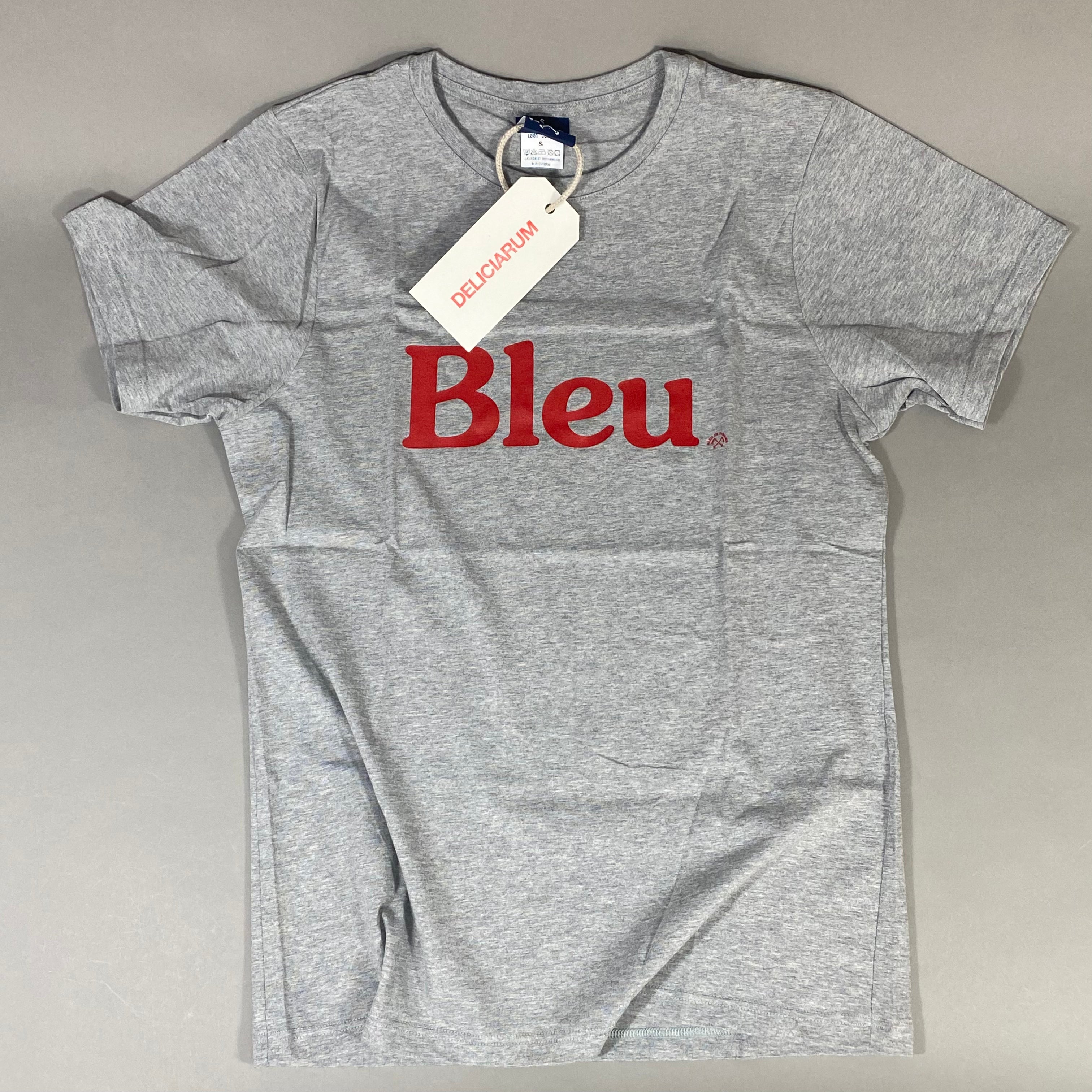 DELICIARUM "BLEU" SHORT SLEEVE TEE