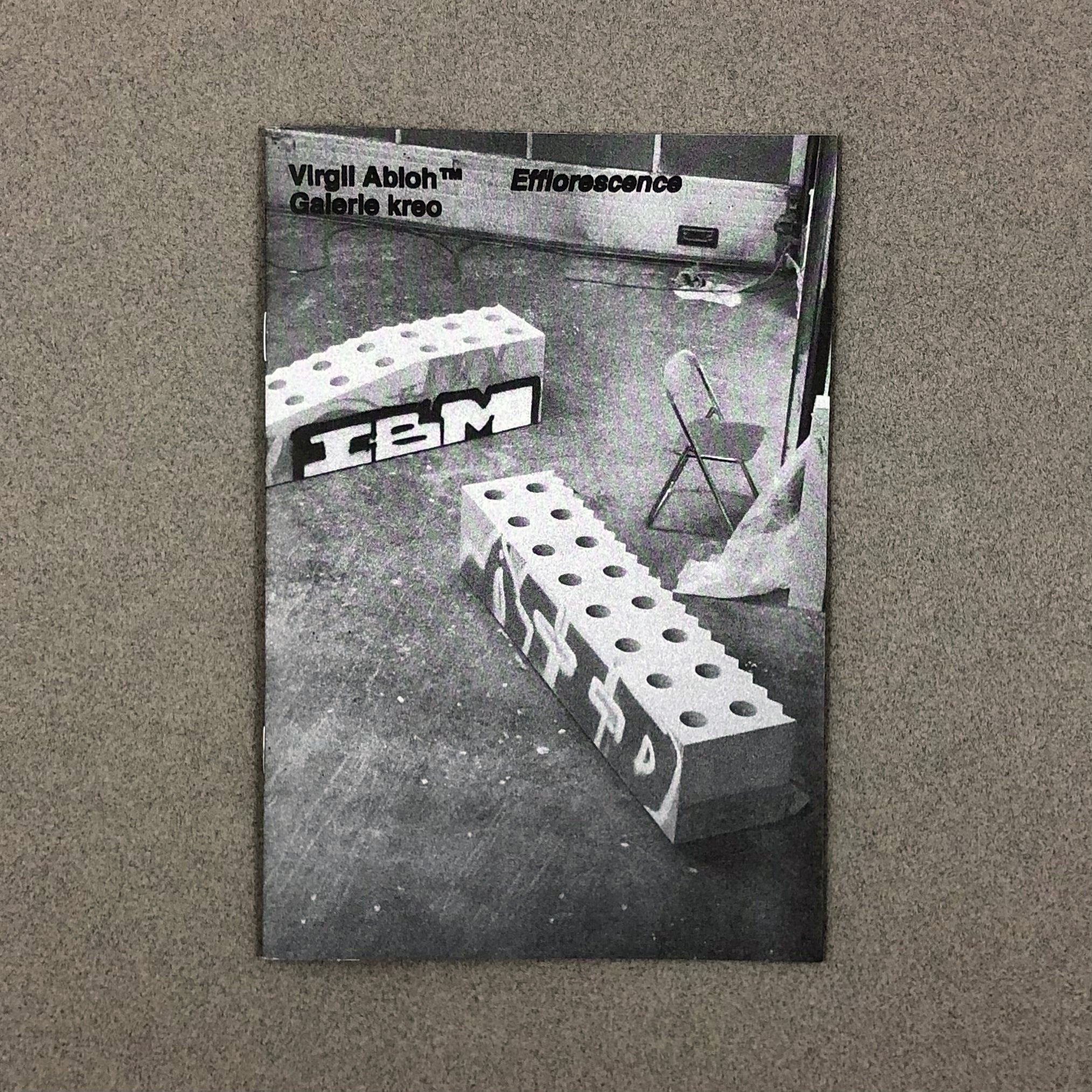 EFFLORESCENCE BY VIRGIL ABLOH