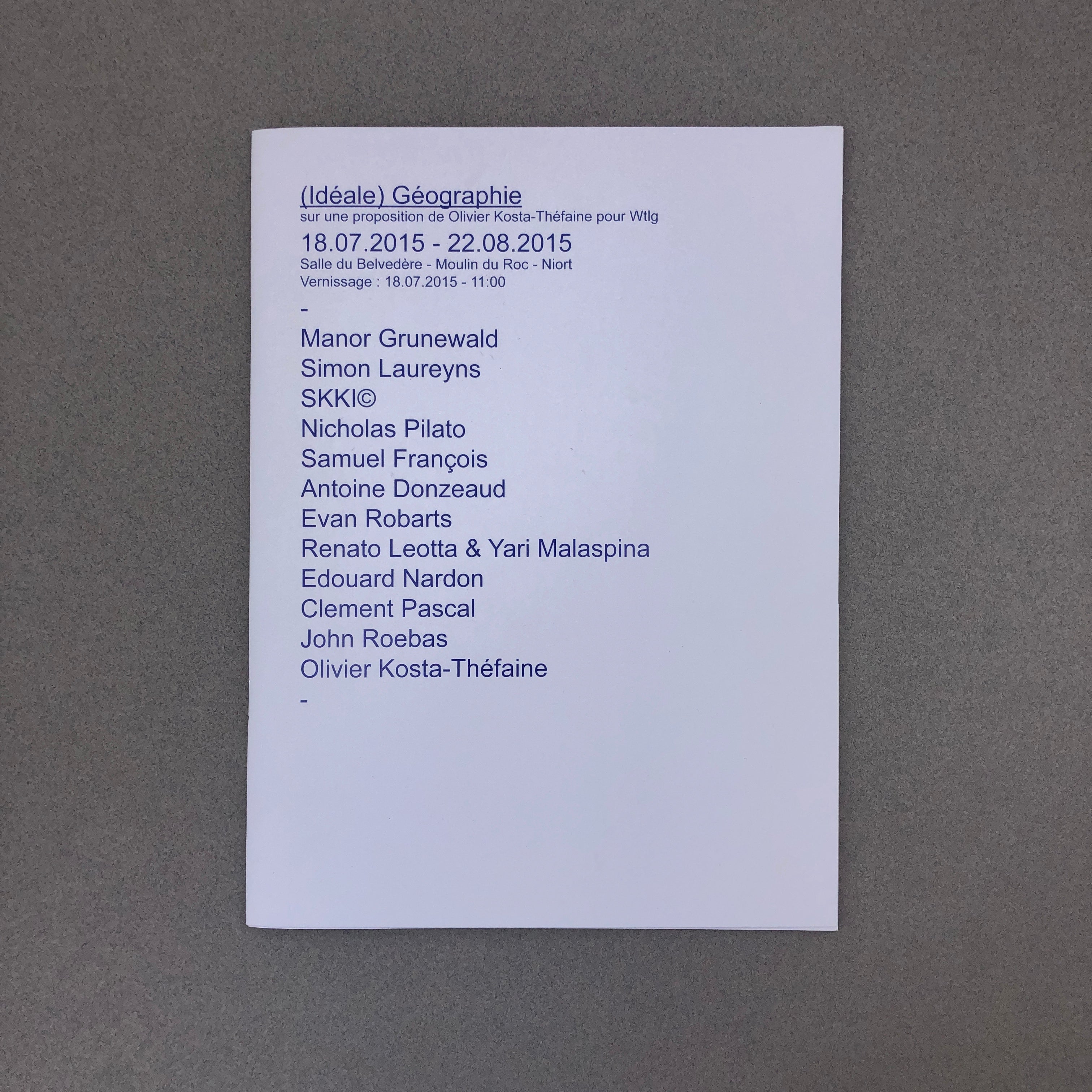 (IDÉALE) GÉOGRAPHIE