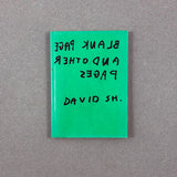 BLANK PAGE AND OTHER PAGES BY DAVID SHRIGLEY