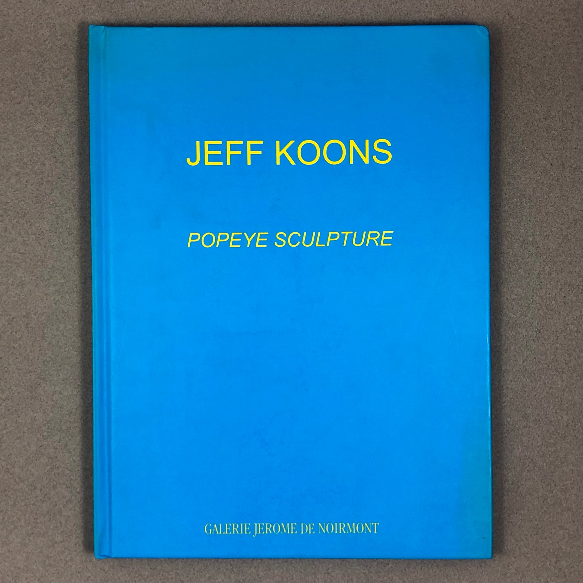 POPEYE SCULPTURE BY JEFF KOONS