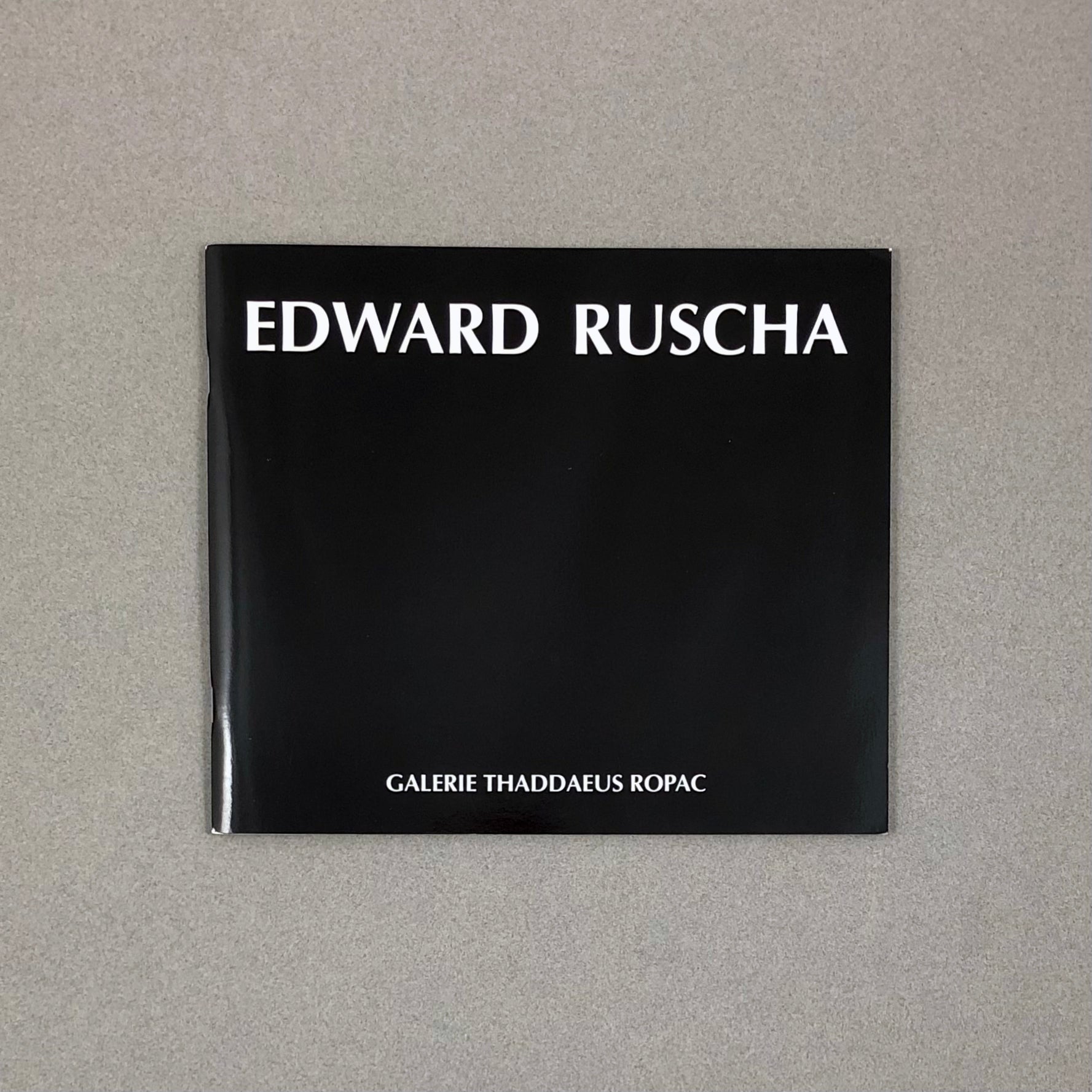 EDWARD RUSCHA