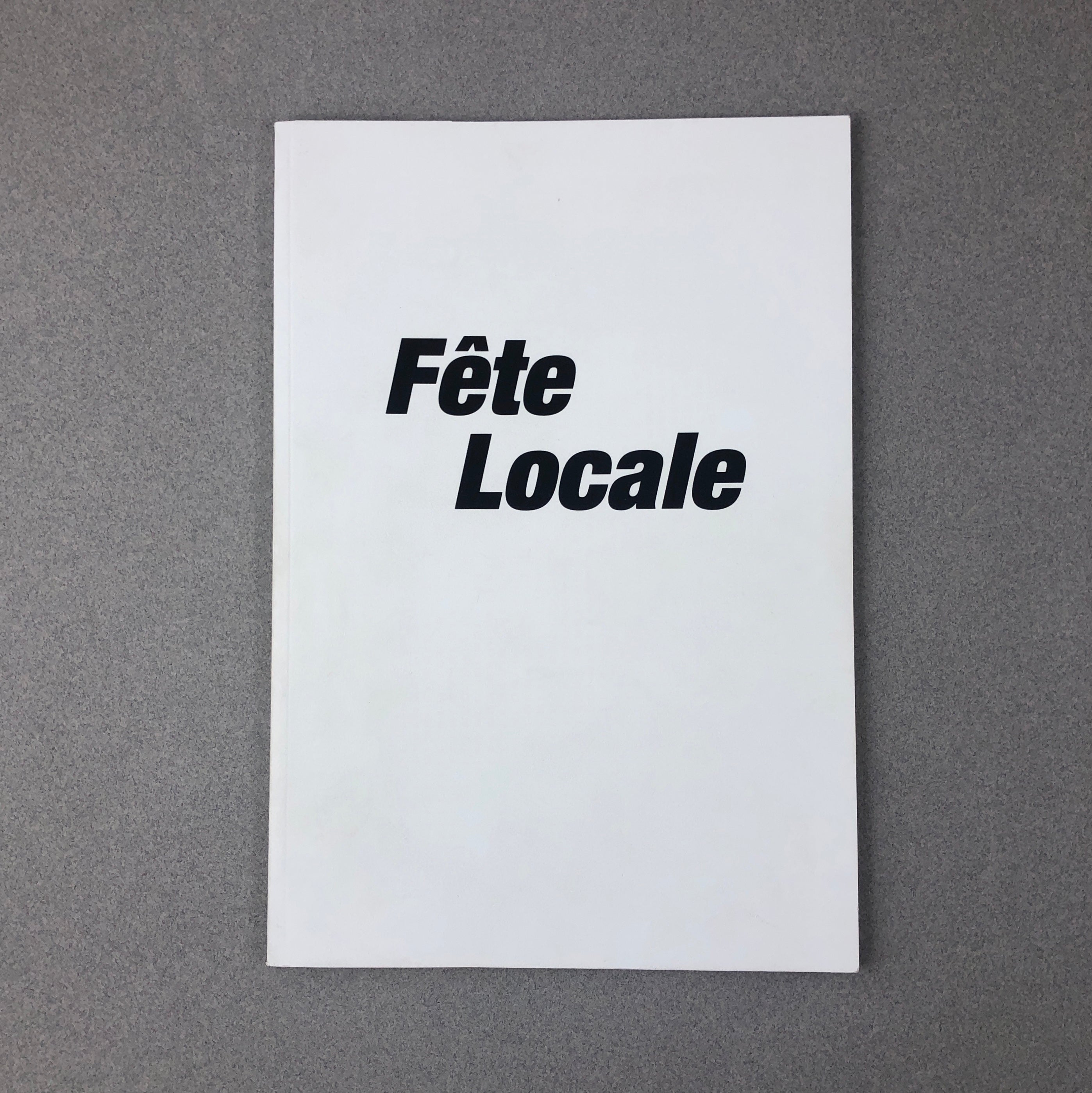 FÊTE LOCALE BY MARINE PEIXOTO