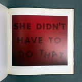 STAINS BY EDWARD RUSCHA
