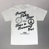 "PEACE ON EARTH" SHORT SLEEVE TEE