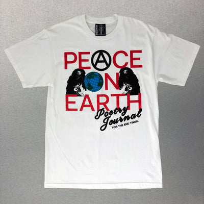 "PEACE ON EARTH" SHORT SLEEVE TEE