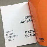WHO ARE YOU BY DYLAN KRAUS