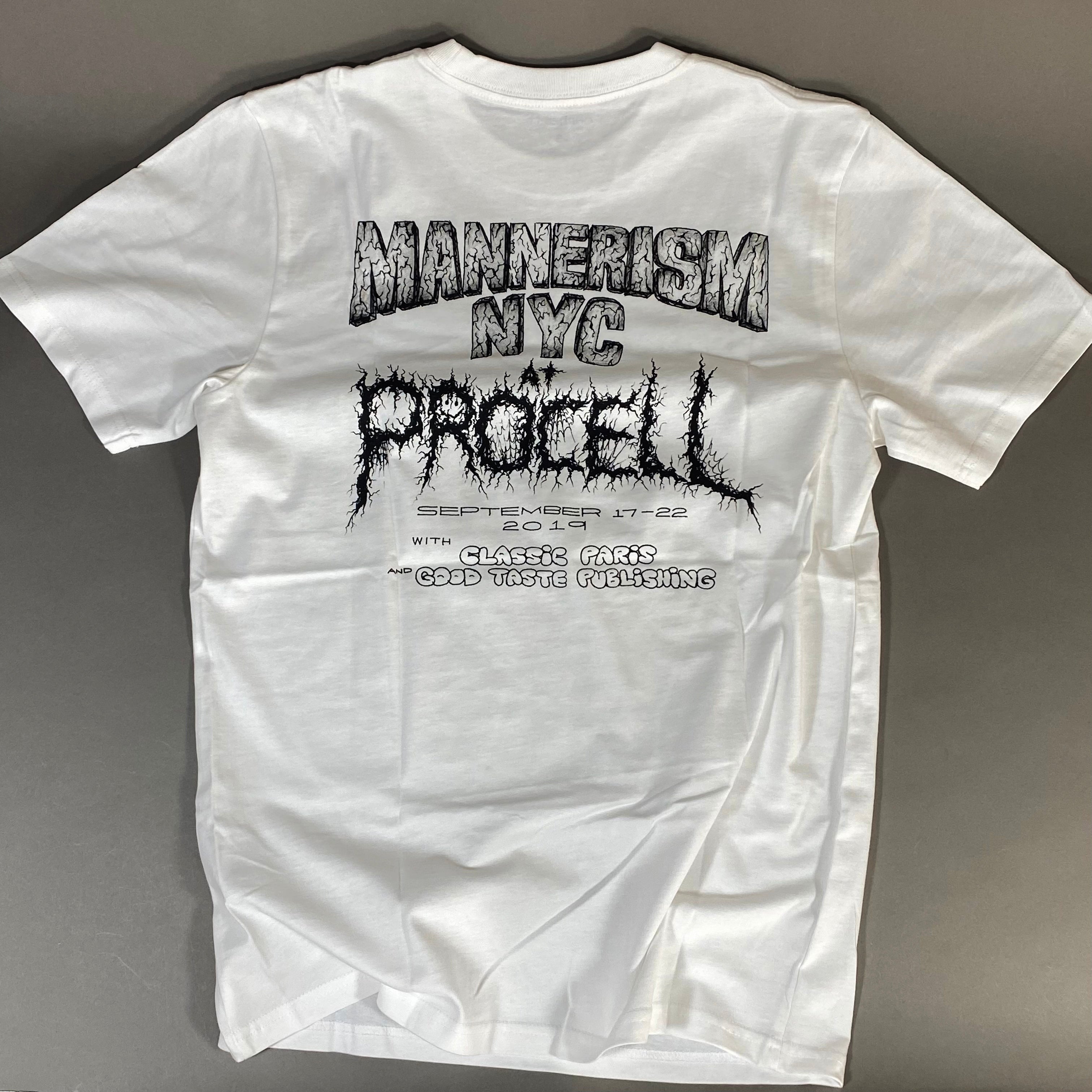 MANNERISM WHITE SHORT SLEEVE TEE