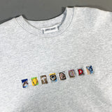 AUTO BODY EMBROIDERED SWEATSHIRT